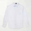 Paula's Ibiza Logo-Embroidered Cotton-Blend Shirt